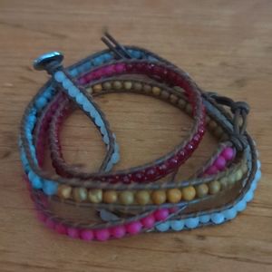 Victoria Emerson beaded wrap bracelet